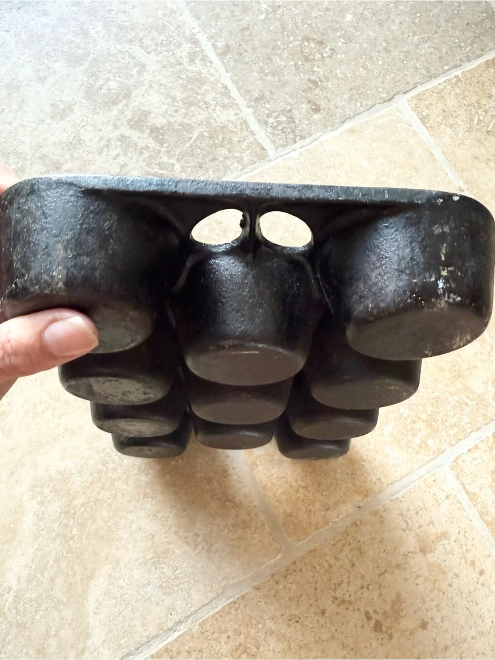 Griswold no. 10 Look Alike Cast Iron Vintage Popover Pan Muffin 11 Count